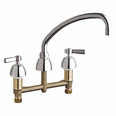 Low Arc Chrome Chicago Faucets 201