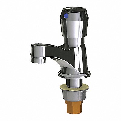 Single Supply Metering Sink Faucet
