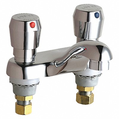 Hot And Cold Water Metering Sink Faucet