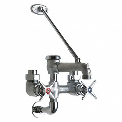 Exposed Hot And Cold Water Service