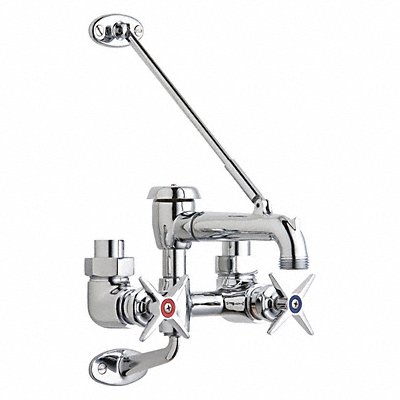 Exposed Hot And Cold Water Service