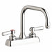 Hot And Cold Water Washboard Sink Faucet