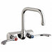 Hot And Cold Water Washboard Sink Faucet