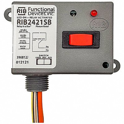 Relay 24VAC/DC 120/208-277VAC 20A SPST