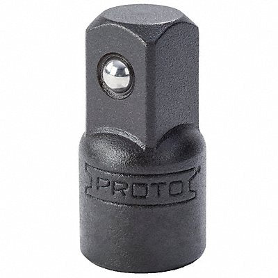 Skt Adptr  Black Oxide 3/8 in 1/2 in