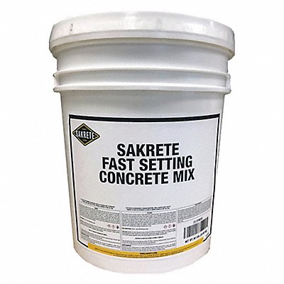 Concrete Mix Pail 50 lb Fast Setting