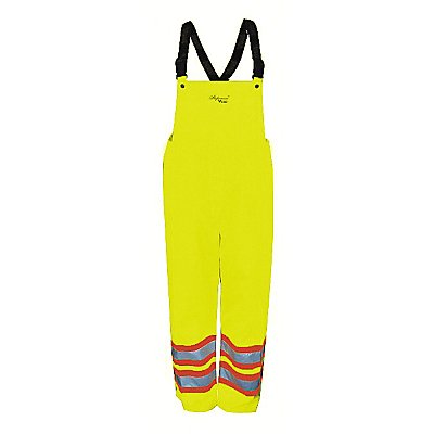 Rain Bib Overall Class E Yellow/Green L