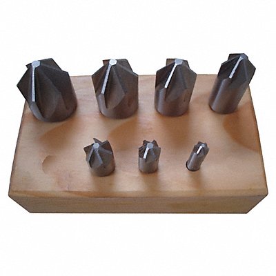 Countersink Set 7 PC 6 FL 82 Deg HSS