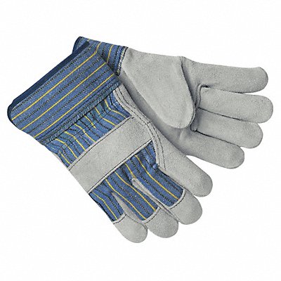 H5446 Leather Gloves Gray S PR