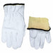 H5449 Leather Gloves White XL PR