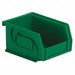 Hang and Stack Bin Green PP 3 in