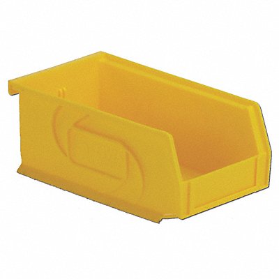 Hang and Stack Bin Yellow PP 3 in