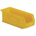 Hang and Stack Bin Yellow PP 4 in