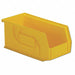 Hang and Stack Bin Yellow PP 5 in