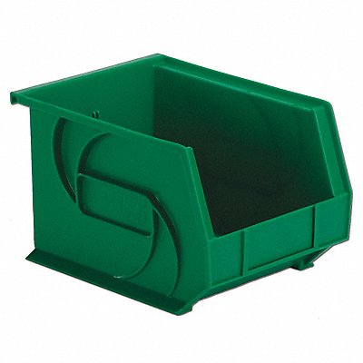 Hang and Stack Bin Green PP 7 in