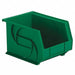 Hang and Stack Bin Green PP 7 in