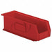 Hang and Stack Bin Red PP 5 in