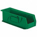 Hang and Stack Bin Green PP 5 in