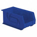 Hang and Stack Bin Blue PP 7 in