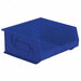 Hang and Stack Bin Blue PP 7 in