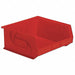 Hang and Stack Bin Red PP 7 in