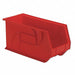 Hang and Stack Bin Red PP 9 in