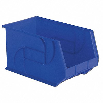 Hang and Stack Bin Blue PP 10 in