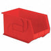 Hang and Stack Bin Red PP 10 in