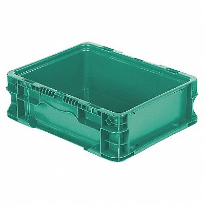 E9243 Straight Wall Ctr Green Solid PP