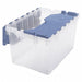 Atch Lid Ctr Clear/Blue Solid IndGrdPoly