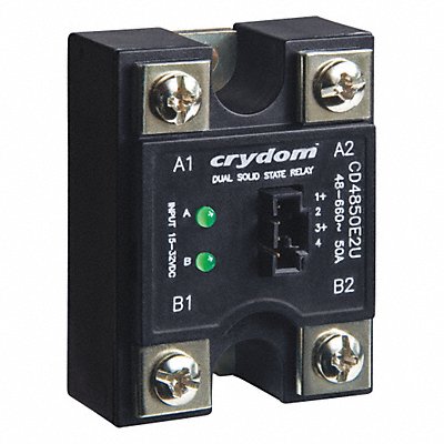 Dual Solid State Relay In 4 to 32VDC 50