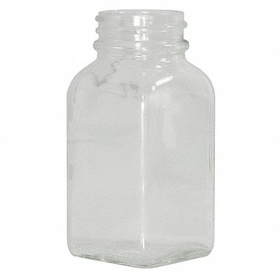 Tablet Bottle 60mmH Clear 33mm Dia PK288