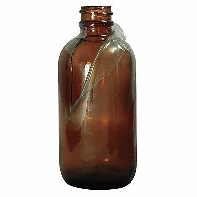 Bottle 217 mm H Amber 96 mm Dia PK30