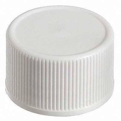 Cap 38 mm Dia White PK1200