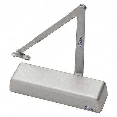 Door Closer Silver 12-1/4 Housing L