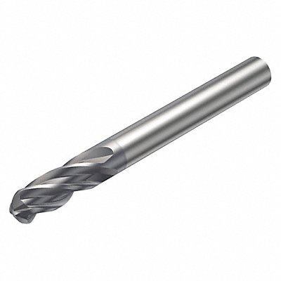 Ball End Mill Ball Nose 0.4724 Dia.