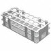 Test Tube Rack No-Wire 25mm White