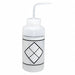 Wash Bottle Std 32 oz Write-On Wht PK6