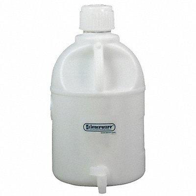 Carboy 20 L 520 mm H White