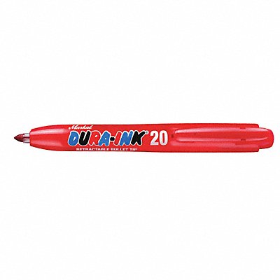 H5002 Retractable Ink Marker Red