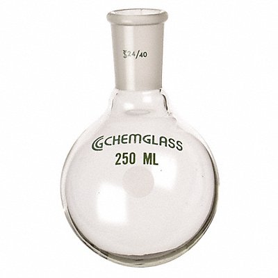 Round Bottom Flask 5 mL 47 mm H