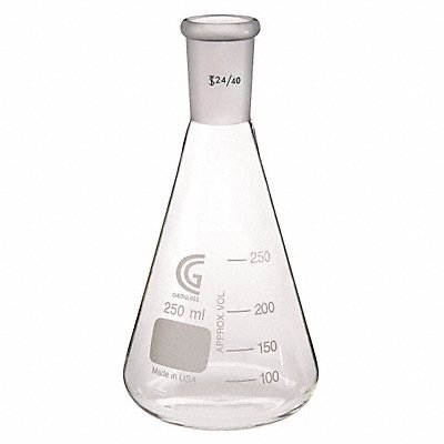 Erlenmeyer Flask 250 mL 160 mm H