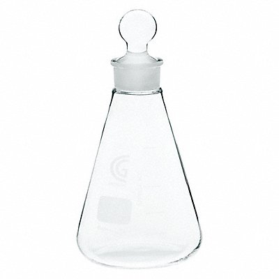 Erlenmeyer Flask 125 mL 105 mm H