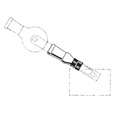 Adapter 78 mm L 29/42 29/42 Clear