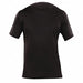 Loose Fit Crew Shirt Blk 100 per. PET S