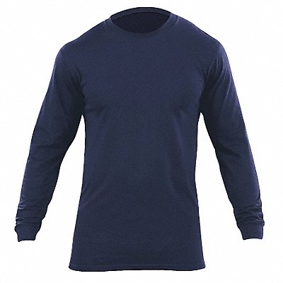 Utili-T Lng Slv Nvy 100 per Ctn XL PK2