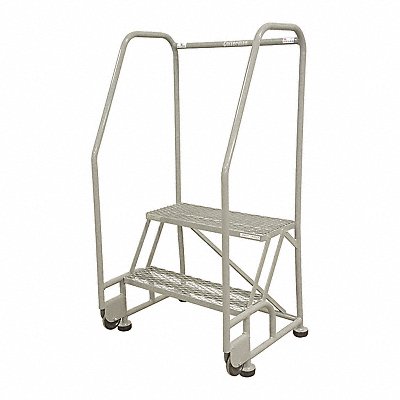 Tilt and Roll Ldr Steel 50In. H. Gray