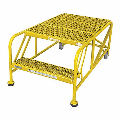 Work Platform 2 Step Steel 20In. H.