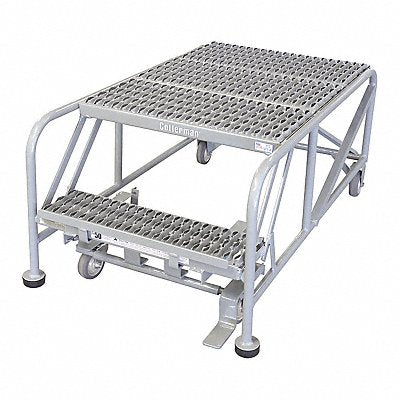 Work Platform 2 Step Steel 20In. H.