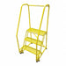 Tilt and Roll Ldr Steel 60In. H. Yellow